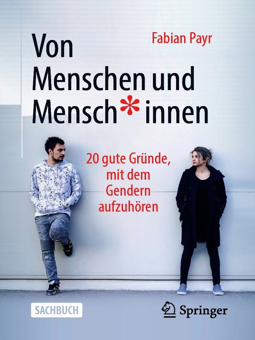 Title details for Von Menschen und Mensch*innen by Fabian Payr - Available